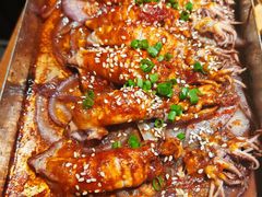 戳子烤带籽笔管-吕氏疙瘩汤·新鲁菜(济南万象城店)