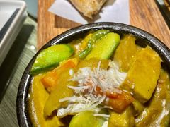 泰式咖哩配手抓饼-熹素·鲜美素食Vegetarian (天河领展店)