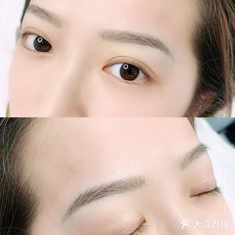 第一次纹眉记录，纹眉大法好啊～