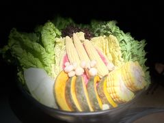 蔬菜拼盘-凤园椰珍·椰子鸡·鸡煲(长宁来福士店)