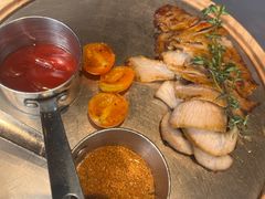 碳烤猪颈肉-小大董·烤鸭(观景餐厅·南京西路店)