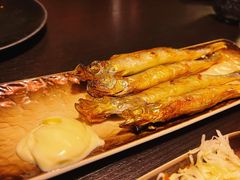 烤多春鱼-日本料理神拉面