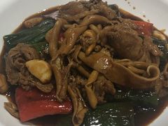 鹅肠肥牛炒尖椒-渔旺喜宴(银座店)