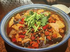 海鲜毛血旺-绿茶餐厅(华联万柳店)