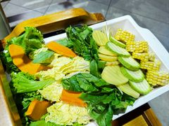蔬菜拼盘-菌彩云南野生菌火锅(万达广场店)