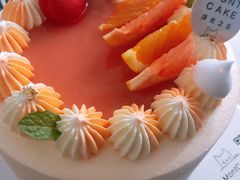 橙香柚柚奶油蛋糕-浮光之丘MontCake生日蛋糕(花牌坊店)