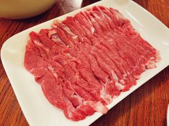 手切羊后腿-老门框爆肚涮肉(金宝街店)
