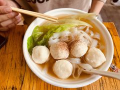 墨鱼丸汤河粉-小梁哥云吞面(黄贝岭店)