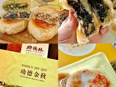 功德林净素月饼椒盐百果-上海哈尔滨食品厂(汇联商厦店)