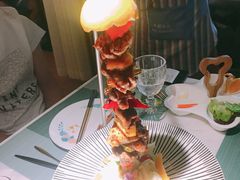 凯撒炭烤鸡肉串-蜜桃花开·中西融合菜E&W(南长街店)