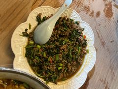 薄荷牦牛肉-缘生态云南菜·野生菌庭院餐厅(华侨城店)
