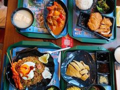 印尼鸡肉串烧炒饭套餐-雨林餐厅(长隆海洋王国店)