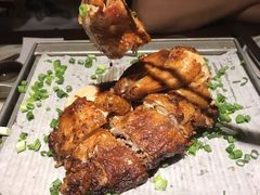 绿茶葱香烤鸡-绿茶餐厅(乐峰广场店)