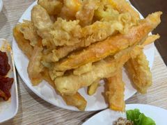 炸蔬菜-平山城鑫烧烤(建国楼店)