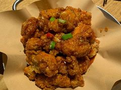 炸鸡翅一半一半-富乐满韩国正宗炸鸡韩国料理(虹泉路店)