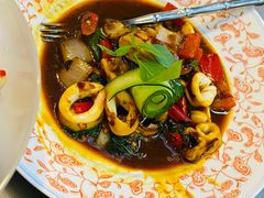 九层塔炒鱿鱼-simply thai天泰(长泰广场店)