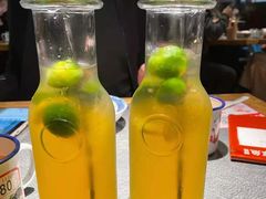 柠檬冰桔茶-探鱼·鲜青椒爽麻烤鱼(增城东汇城店)
