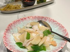 鲜莲嫩菱小炒-杭州西湖柳莺里酒店·闻莺厅