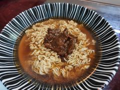 沙爹牛肉汤出前一丁-阿飛冰室(下沙店)