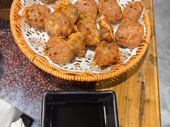 潮汕手卷炸裸肉-潮十三潮汕砂锅粥(高新四路大都荟店)