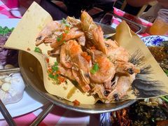 椒盐开背虾-忆外婆徐州菜·地锅鸡·生日宴(吴庄店)