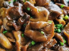 崂山蘑炒肉-葛子涧农家宴