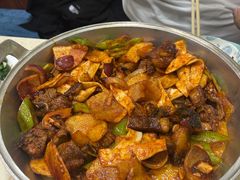 -尕有炕锅烤羊肉