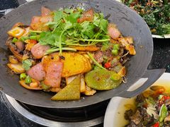 本地特色烤鱼-草墩罗非鱼庄•野生菌•腊排骨(七星街上段店)