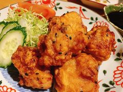 啤酒炸鸡配黑醋汁-慢走(甜水园店)