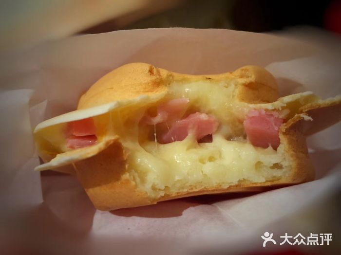 七七的车轮饼玉米火腿芝士图片