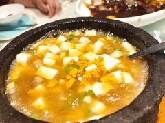石锅海胆豆腐-柒园·三十年创意杭帮菜(龙湖滨江天街店)