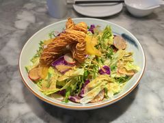 果蔬馓子大拌菜-城南往事·鲁菜·烤鸭(世茂宽厚里·大明湖店)