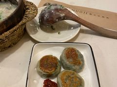 煎西洋菜饼-火齐潮汕砂锅粥(五道口店)