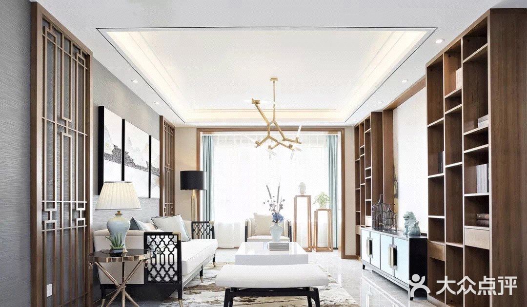 100㎡新中式装修，浓浓中国风，超有韵味！  