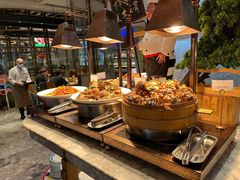 自助取餐区-亚马逊蒸汽活海鲜自助(LCM置汇旭辉广场店)