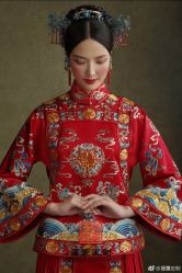 -藤薰定制中式嫁衣礼服旗袍店