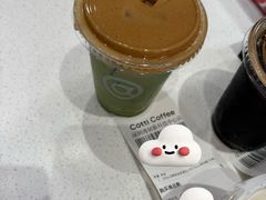 云顶慕斯抹茶拿铁-库迪咖啡(深圳湾创新科技中心店)