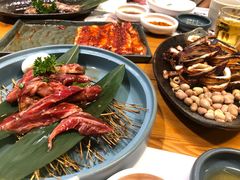 -草家酱蟹炭火烤肉店(珲春南路一店)