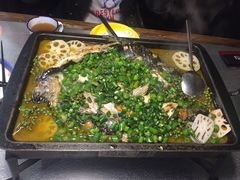 -探鱼·鲜青椒爽麻烤鱼(广州花都来又来店)