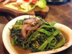 马拉盏炒通菜-大头虾越式风味餐厅(光明广场店)
