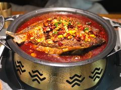 -探鱼·鲜青椒爽麻烤鱼(苏宁广场店)