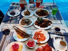 -上海大船酒店-沙滩餐厅