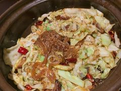 砂锅腊肉圆白菜-南京大牌档(济南万象城店)