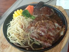 西冷牛扒配意粉-昔士风中西餐厅(天河公园店)
