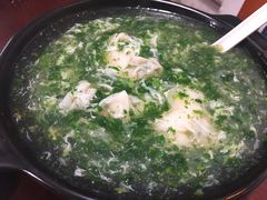 荠菜小馄饨银鱼羹-建国328 本帮小馆·面馆
