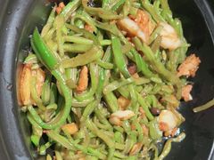 扁豆炒肉丝-鸽子窝(青塔店)