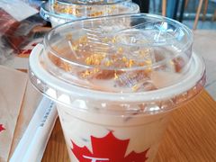 金桂燕麦拿铁-Tims天好咖啡·贝果(凯德大峡谷购物中心店)