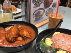 番茄浓汤鸡翅猪扒通粉-华嫂冰室(尖沙咀店)