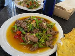 小炒带皮黄牛肉-喜洲翰林餐厅(董家百年老宅店)