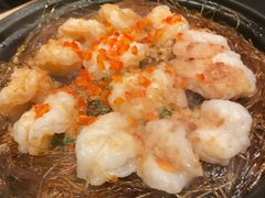 金银蒜蒸凤尾虾-绿茶餐厅(崇文门新世界店)